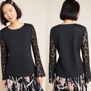 Anthropologie Eri + Ali Delilah Lace Top